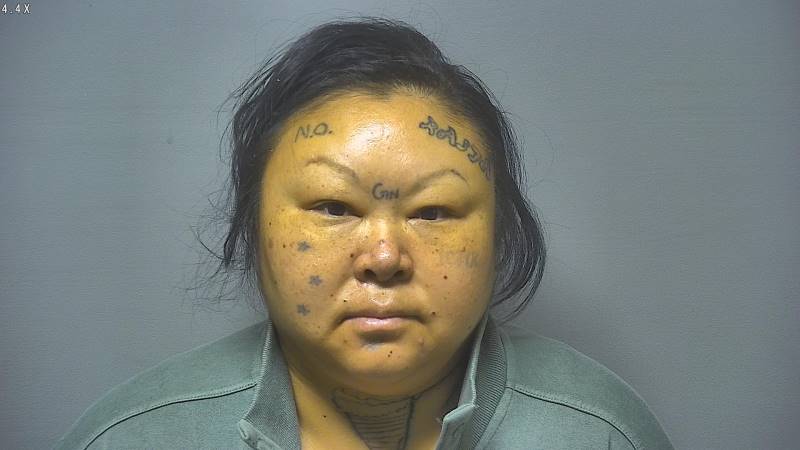 Booking photo of Jamie Adams