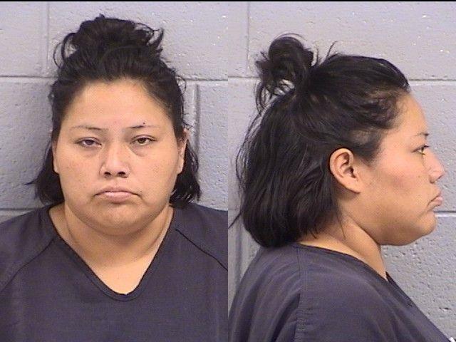 Booking photo of Samantha Sandoval