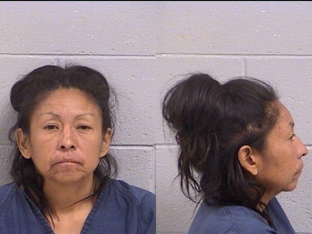 Booking photo of Vera Yazzie