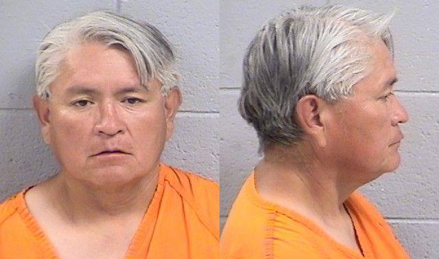 Booking photo of Russell Yazzie