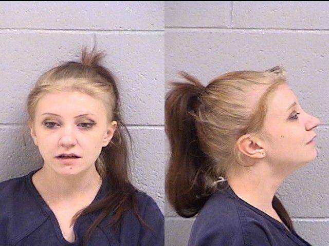Booking photo of Kortney Bigelow