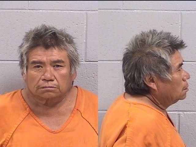 Booking photo of Mack Begay