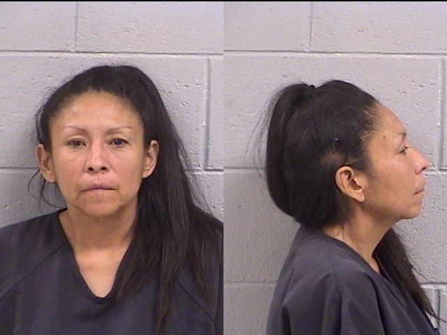 Booking photo of Vera Yazzie