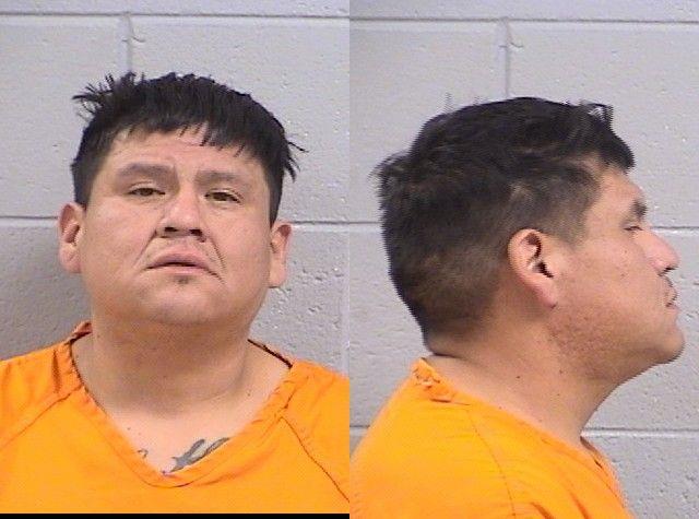 Booking photo of Randall Yazzie