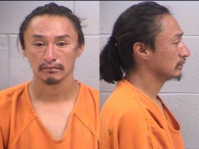 Booking photo of Isaiah Tsosie