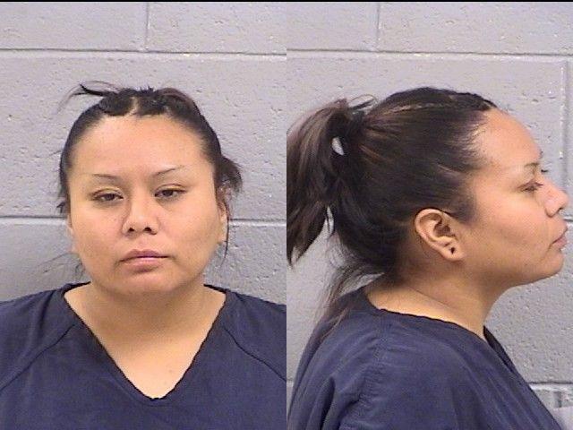 Booking photo of Kaylee Begaye