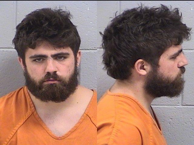 Booking photo of Isaac Leslie