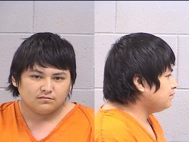 Booking photo of Brycen Sandoval