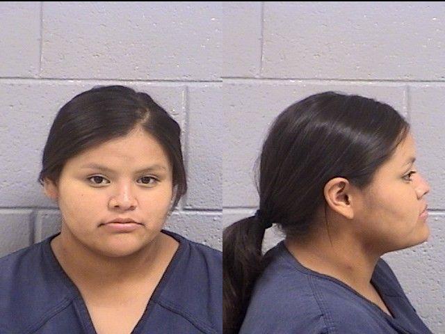 Booking photo of Devondra Yazzie