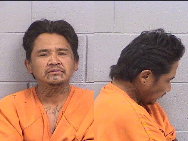 Booking photo of Harvey Yazzie