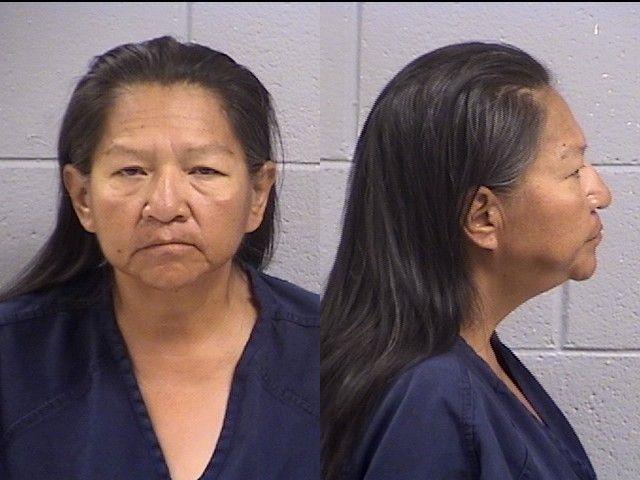 Booking photo of Malena Yazzie