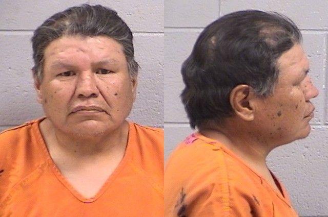 Booking photo of Calvin Begay
