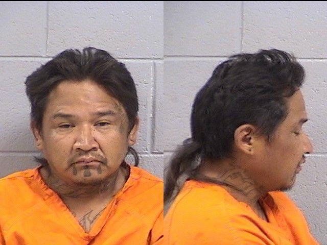 Booking photo of Harvey Yazzie
