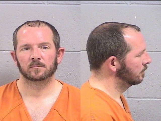 Booking photo of Caleb Adams