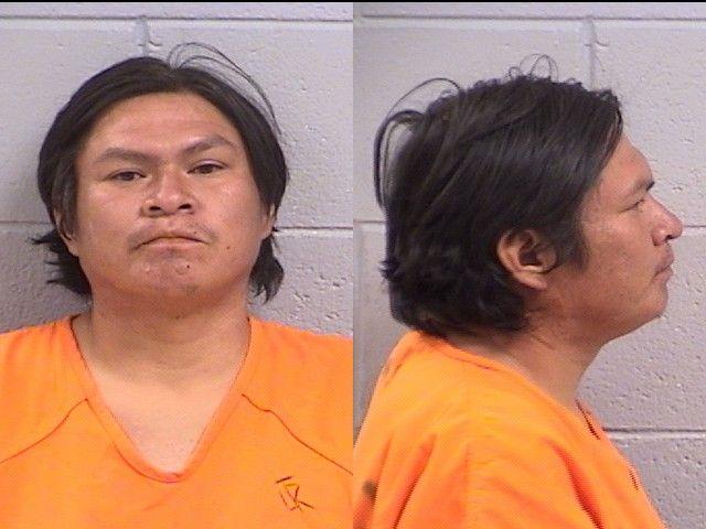 Booking photo of Nathaniel Nockai