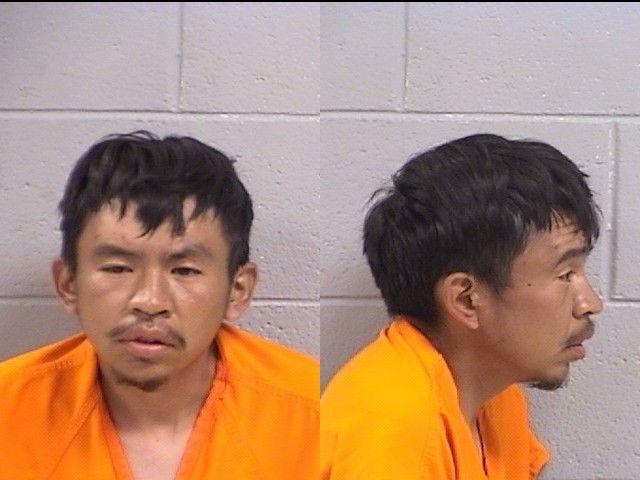 Booking photo of Brandon Nez
