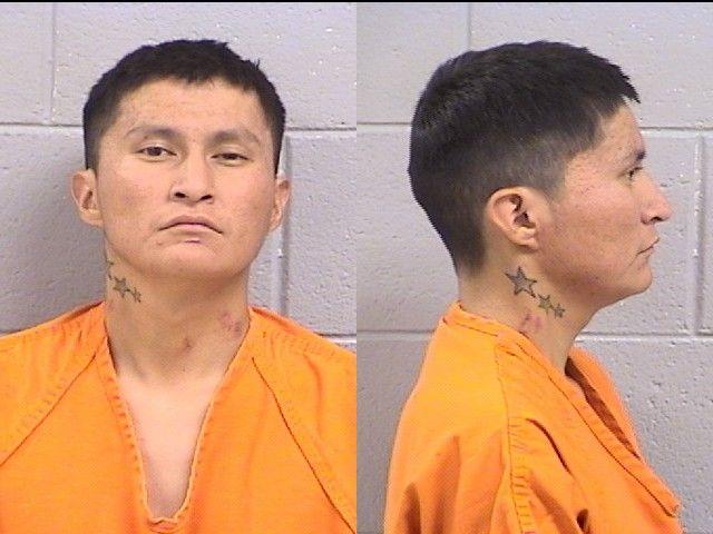 Booking photo of Melvern Tsosie