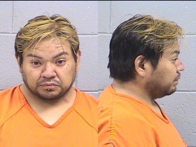 Booking photo of Darris Yazzie