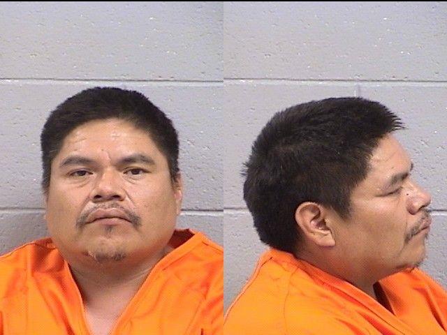 Booking photo of Raymond Yazzie