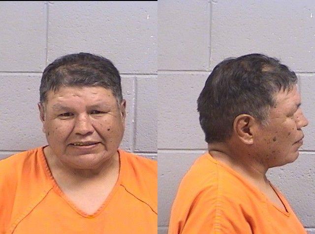 Booking photo of Calvin Begay