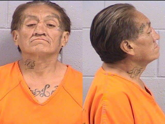 Booking photo of Orlando Yazzie