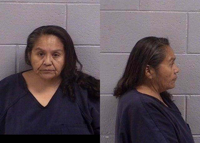 Booking photo of Priscilla Tsosie