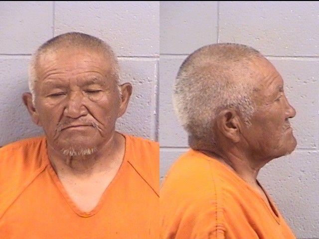 Booking photo of Emerson Yazzie