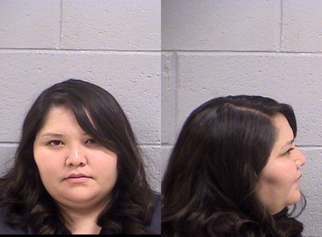 Booking photo of Talicia Yazzie