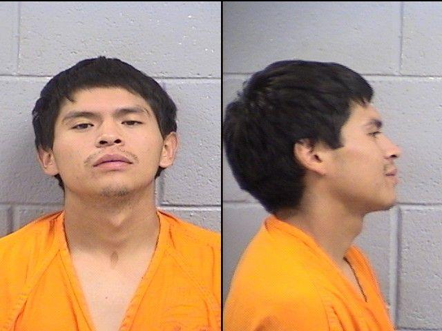 Booking photo of Valvevano Yazzie