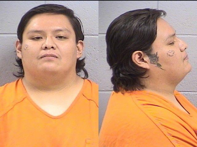 Booking photo of Khalil Manygoat