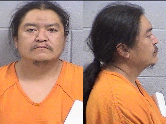 Booking photo of Justin Begay