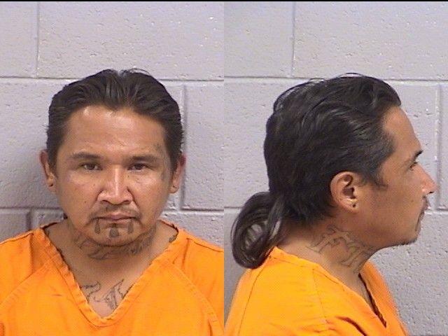 Booking photo of Harvey Yazzie