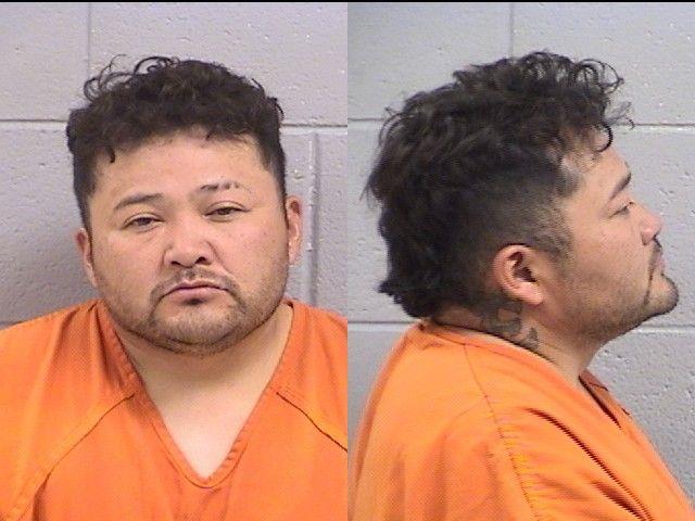 Booking photo of Ernie Yazzie