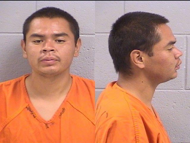 Booking photo of Demetrius Begaye