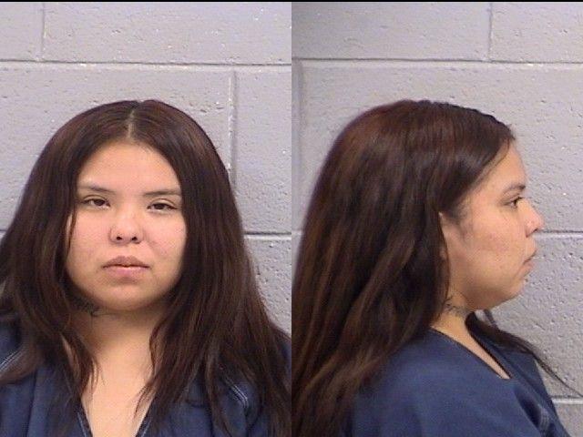 Booking photo of Raynelle Atcitty