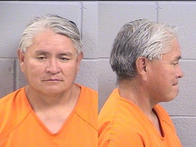 Booking photo of Russell Yazzie