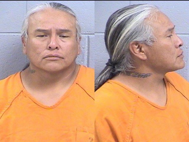 Booking photo of Cory Yazzie