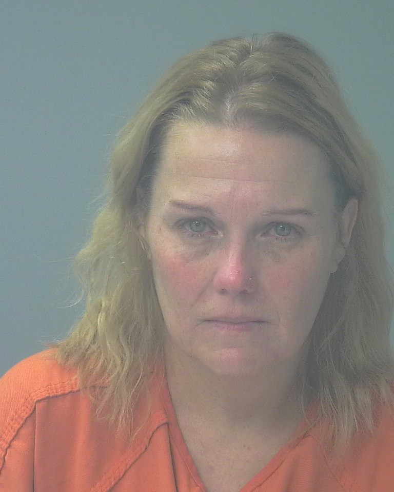 Booking photo of Rebecca Daughtery