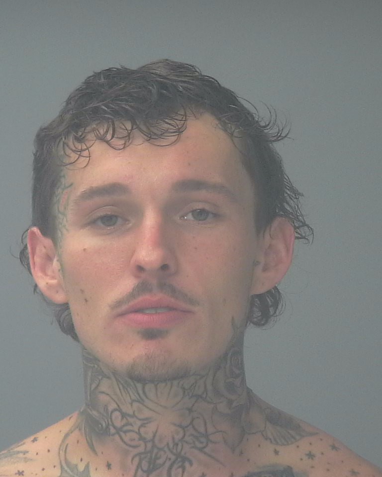 Booking photo of Christopher Frye