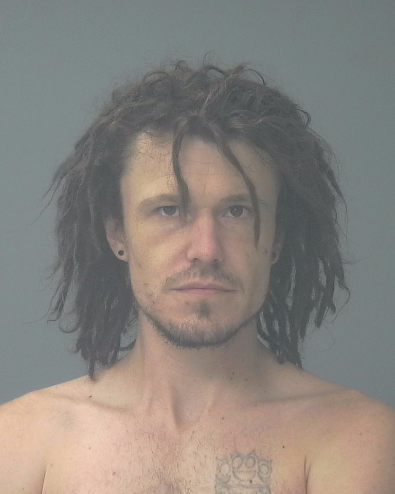 Booking photo of Jacob Poxson
