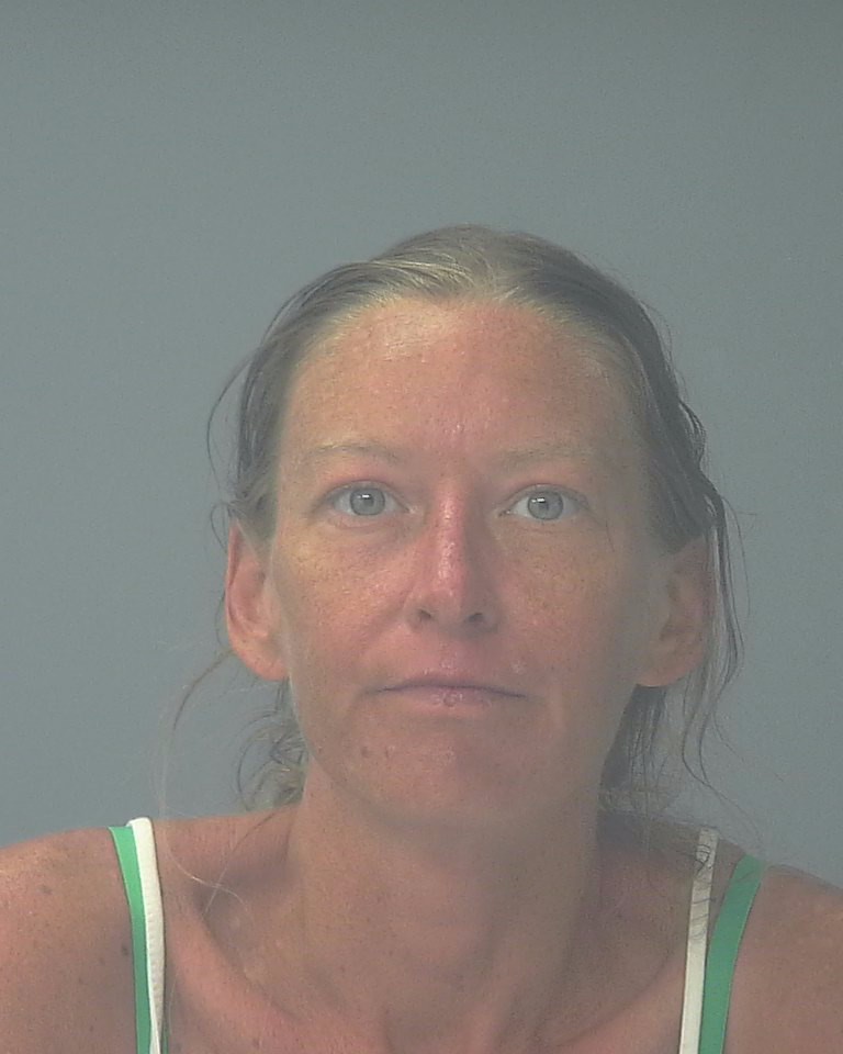 Booking photo of Leigh Thomason