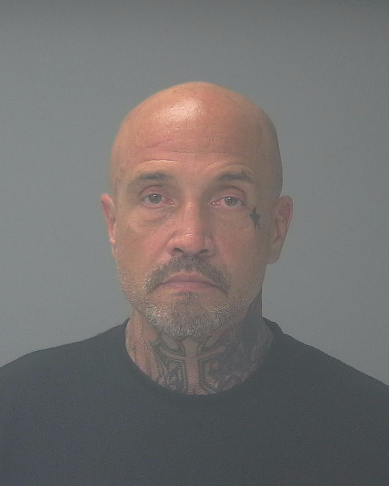 Booking photo of Michael Sanders