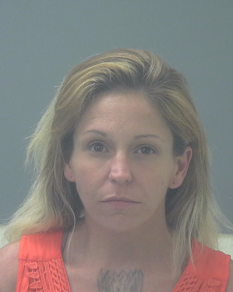 Booking photo of Laura Clark