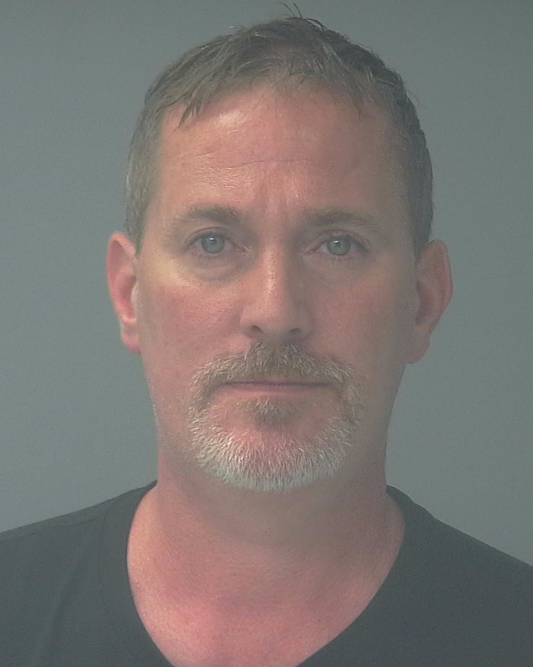 Booking photo of Michael Chastain