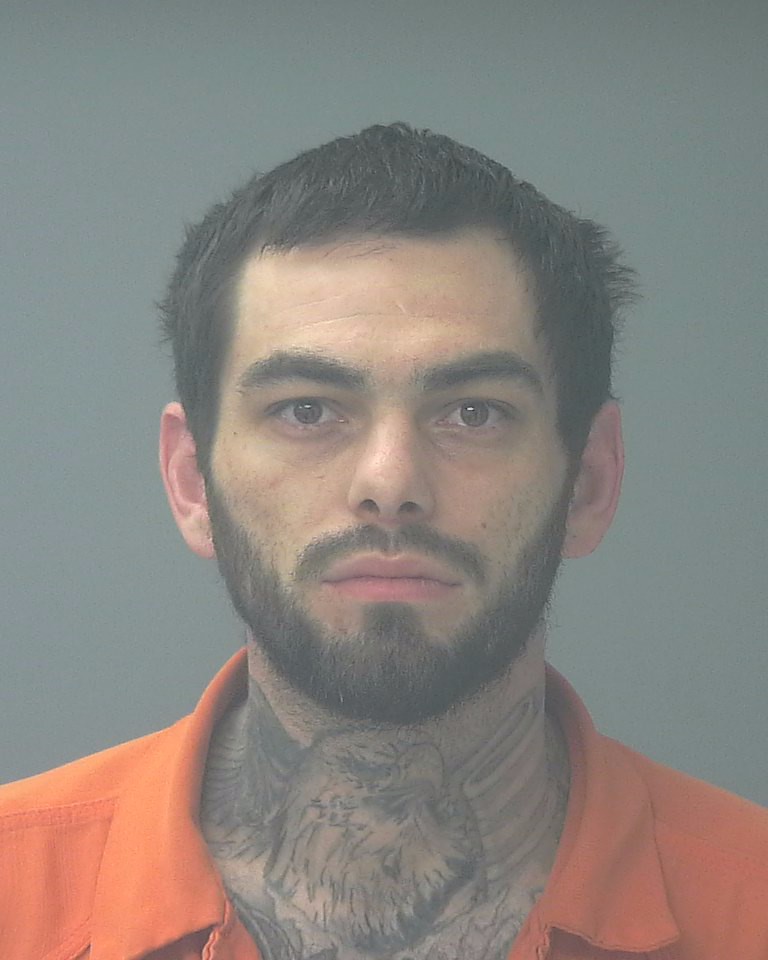 Booking photo of Christopher Spruill