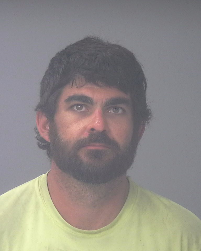 Booking photo of Tyler Peavy