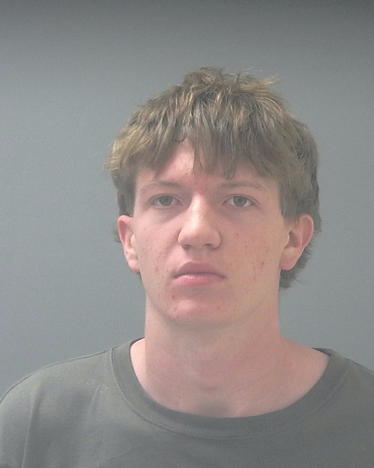 Booking photo of Zackery Thomas