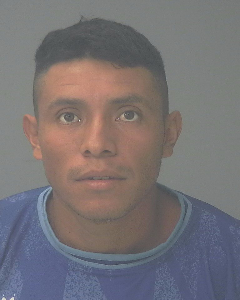 Booking photo of Wilson Velasquez Perez