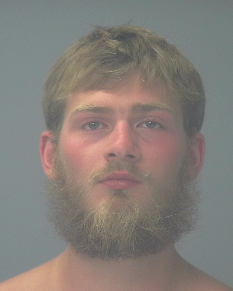 Booking photo of Joshua Packard