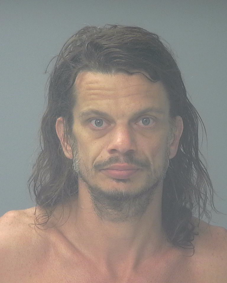 Booking photo of Travis Eddins
